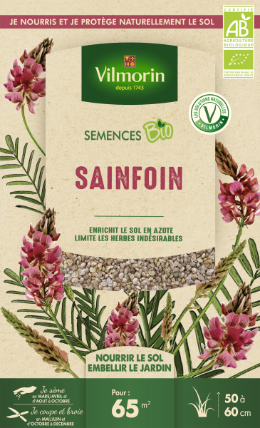 Engrais verts - Engrais vert Sainfoin - BIO - Grand Modèle - PACKAGING_RECTO